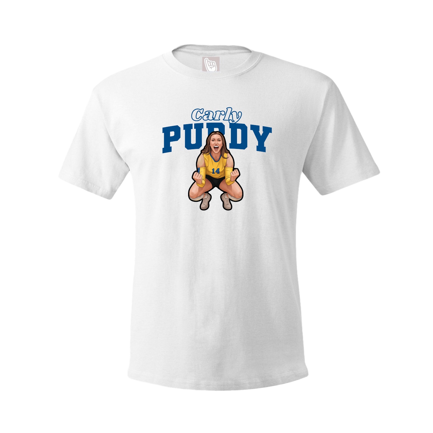 Tee — Name Arch in White