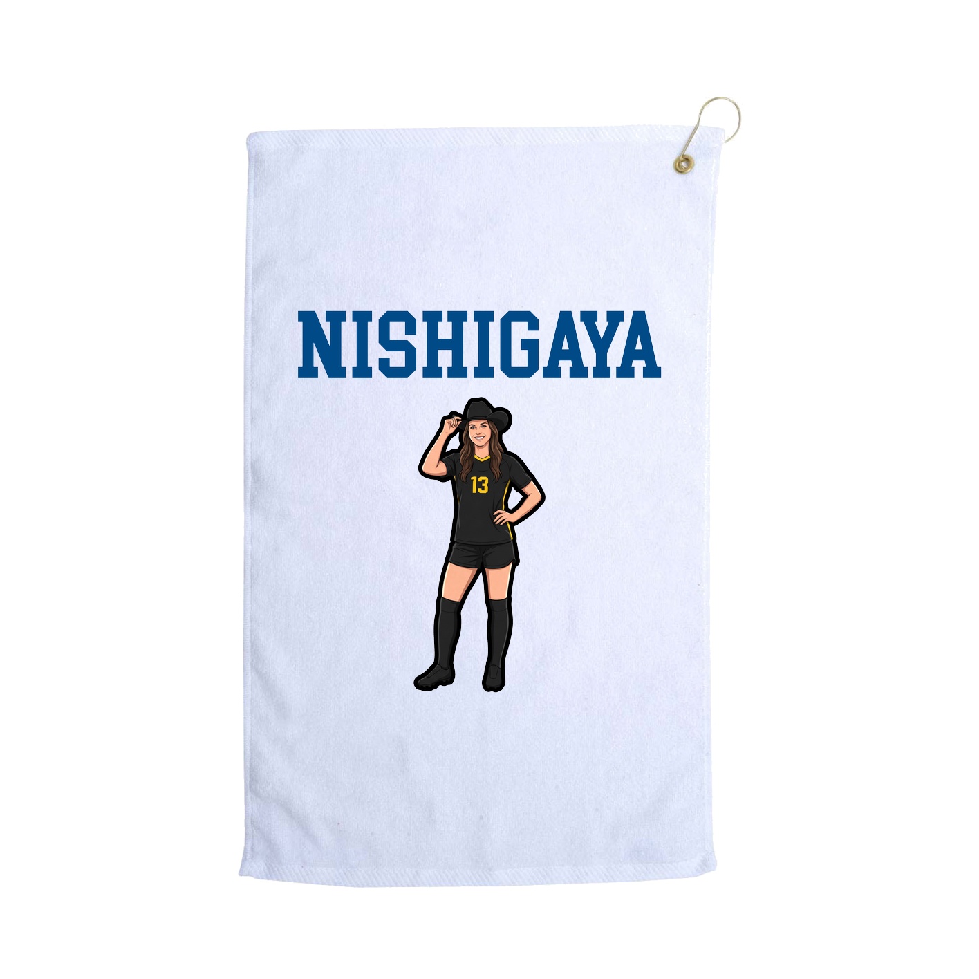 Golf Towel — Shirsey in White