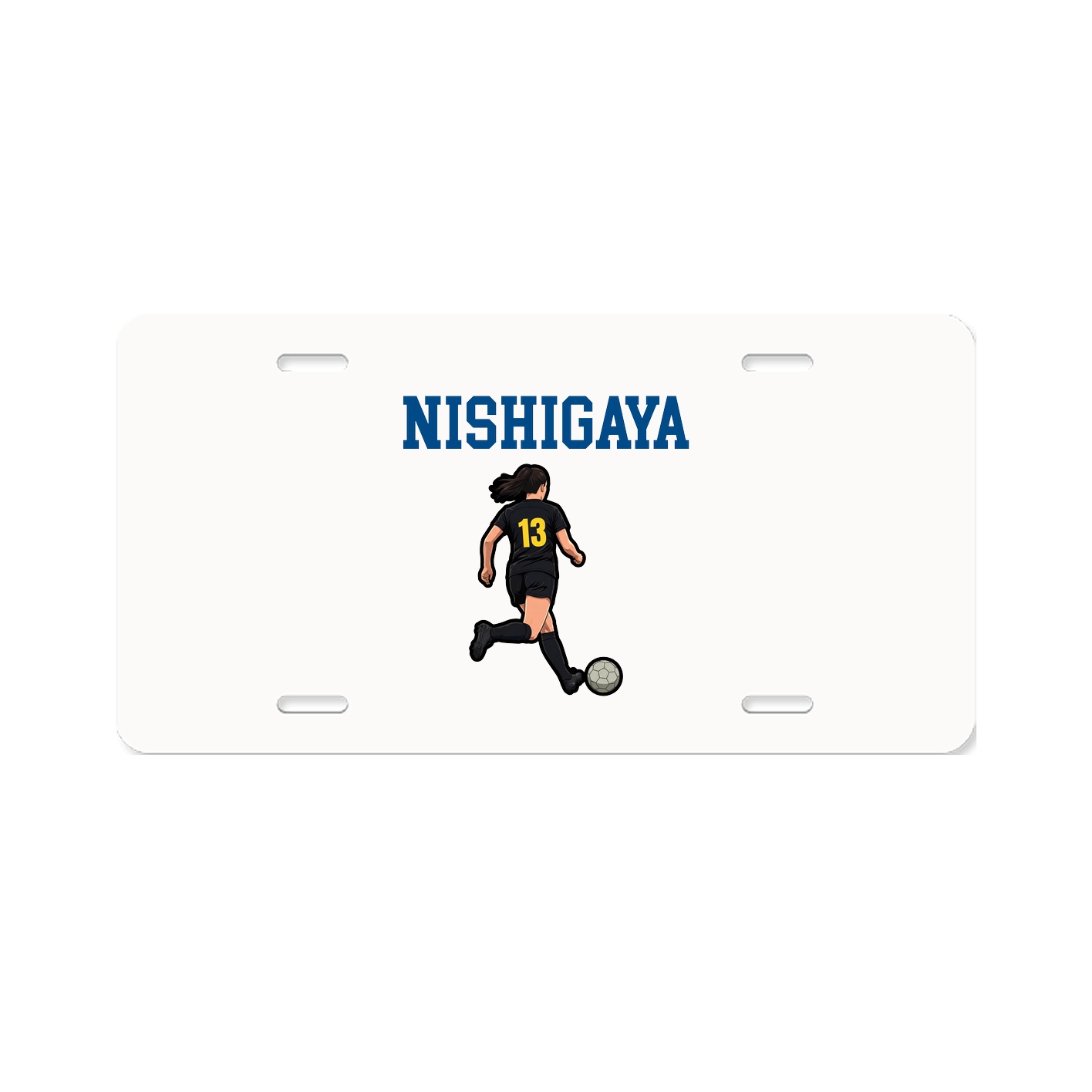 License Plate — Shirsey in Classic