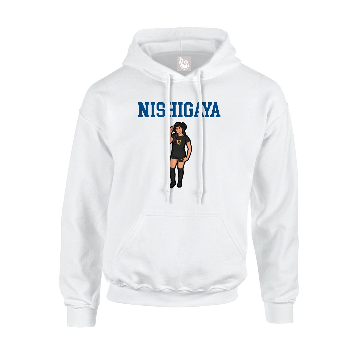Youth Hoodie — Shirsey in White