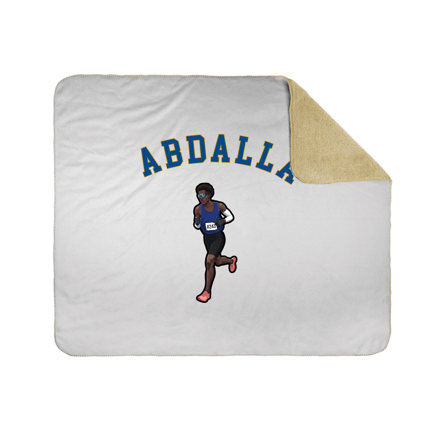 Throw Blanket — Shirsey Arch in White