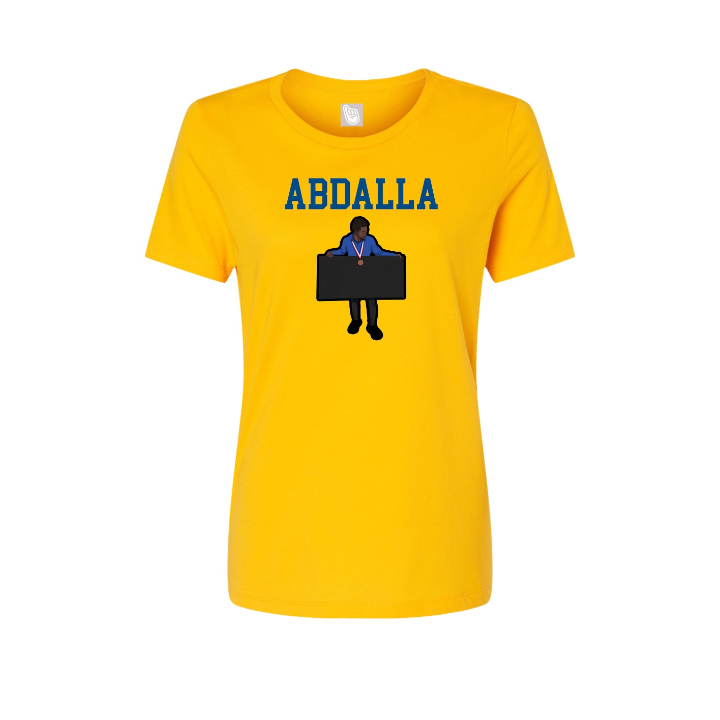 Fitted Women's Tee — Shirsey in Gold