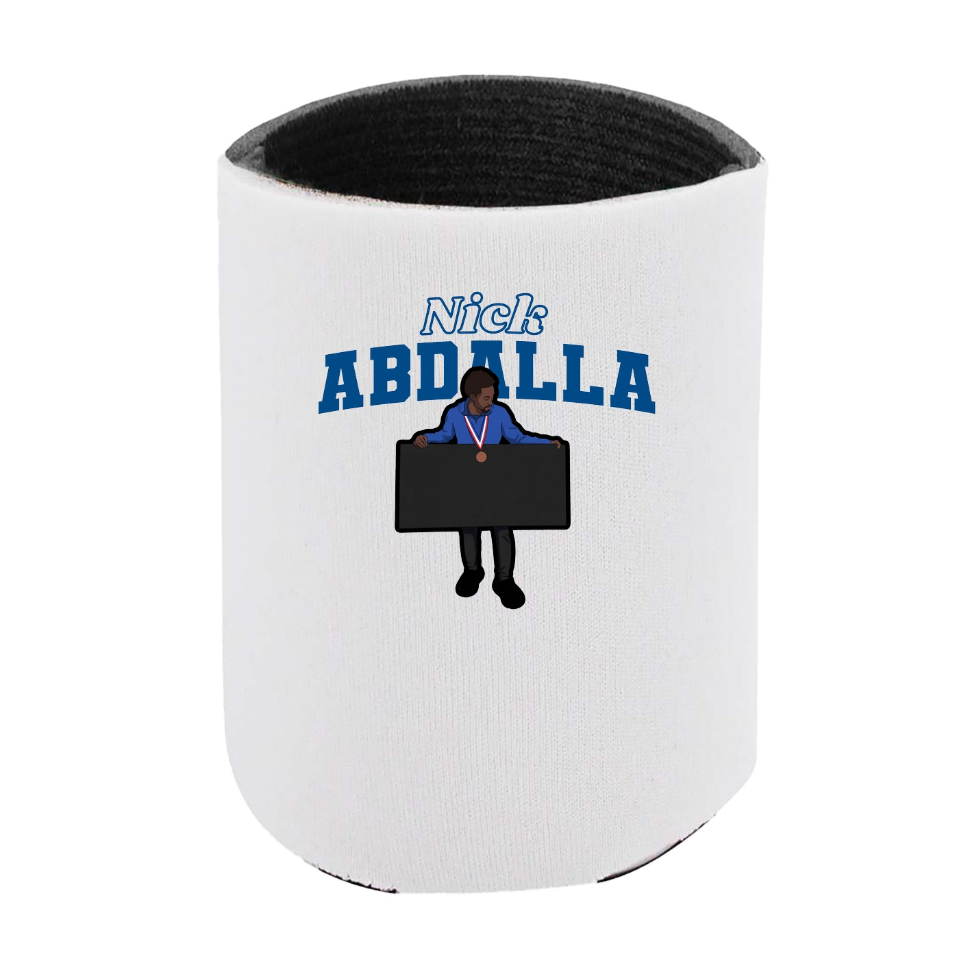 Can Holder — Name Arch in White
