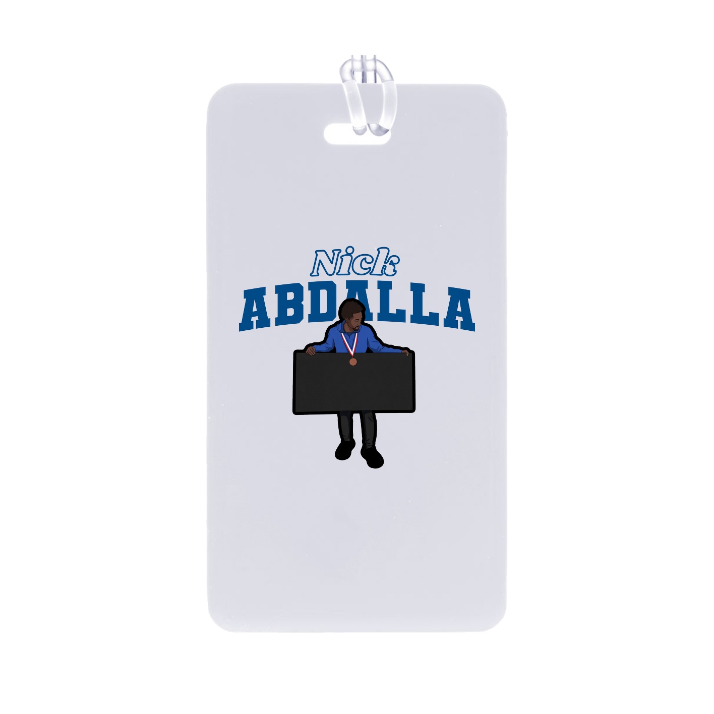 Bag Tag — Name Arch in Classic