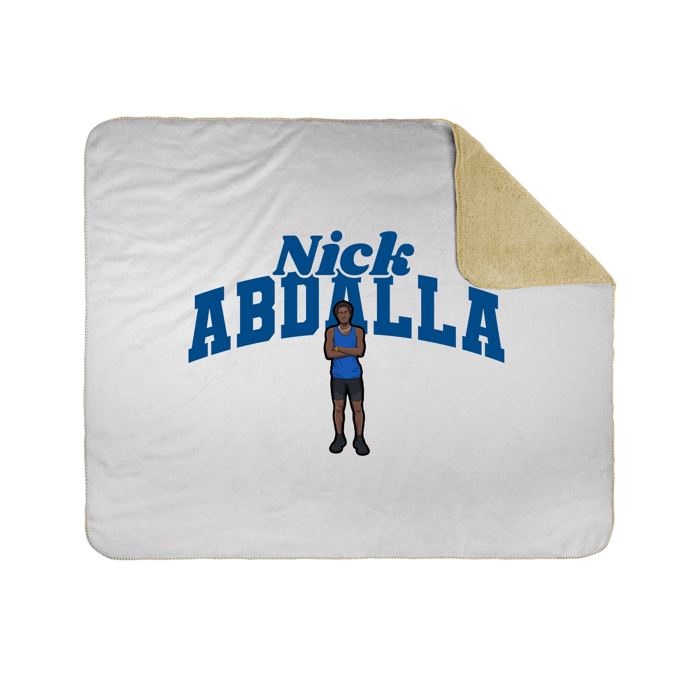 Throw Blanket — Signature Arch in White