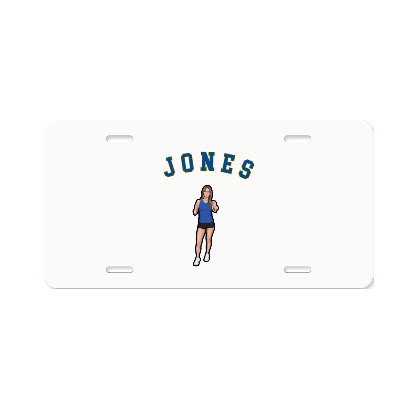 License Plate — Shirsey Arch in Classic