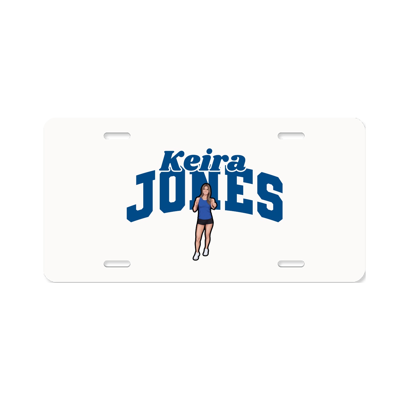 License Plate — Signature Arch in Classic