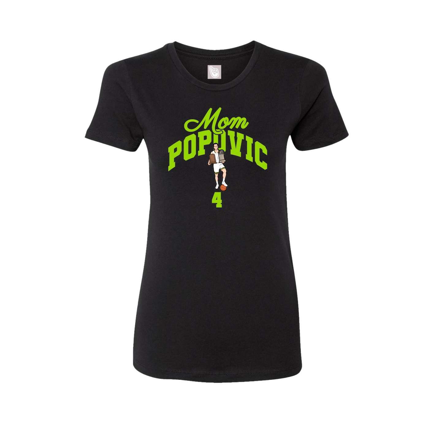 Womens Tee — Mothers Day Arch in Black