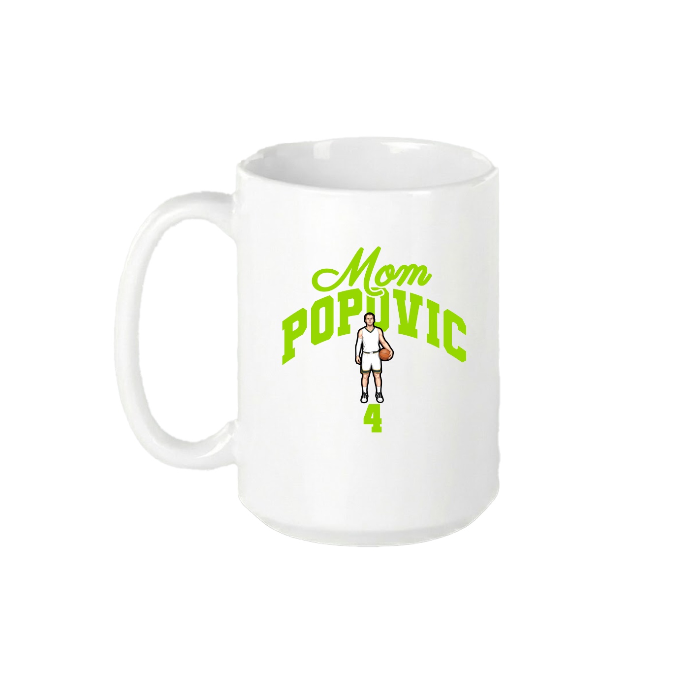 15oz Coffee Mug — Mothers Day Arch in White