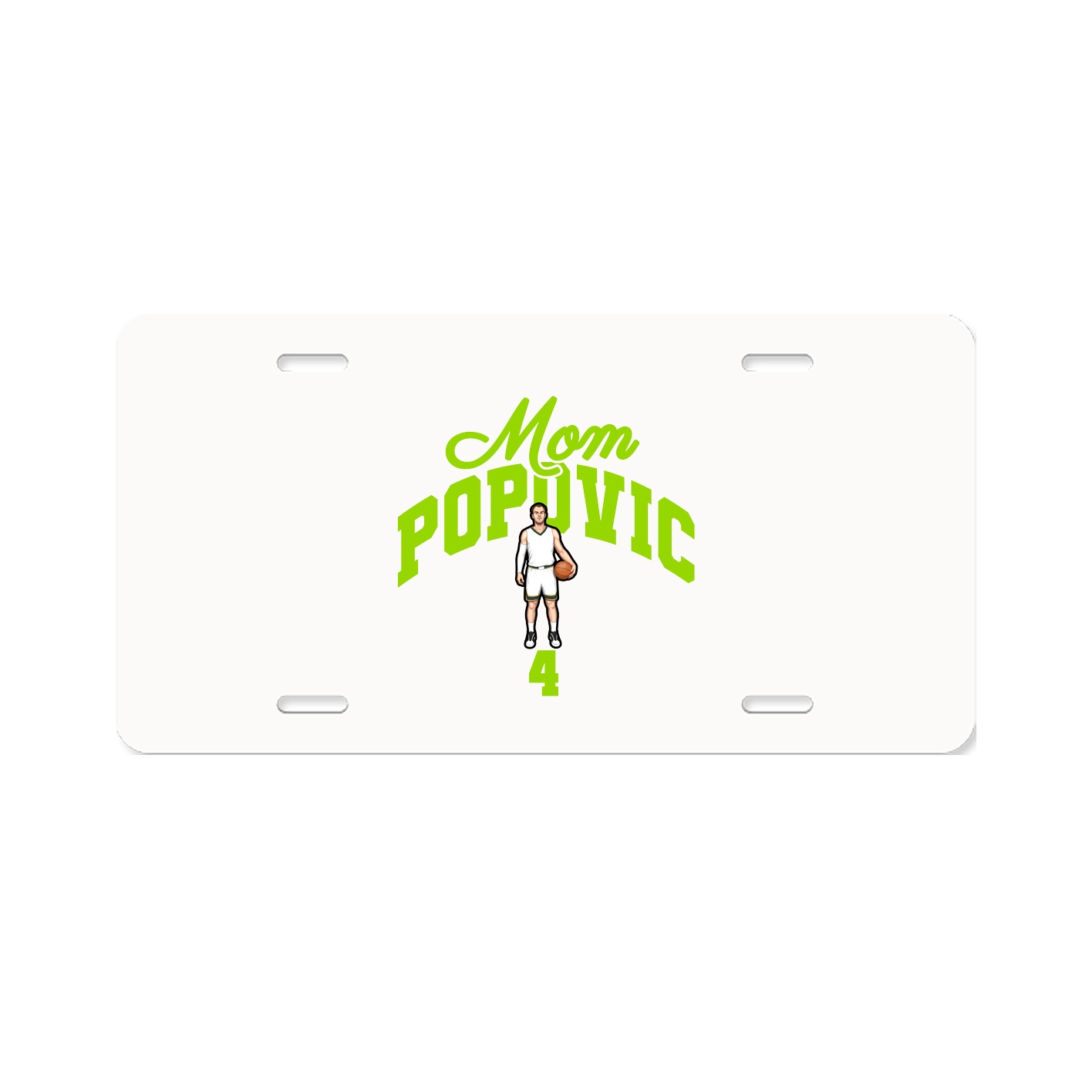 License Plate — Mothers Day Arch in Classic
