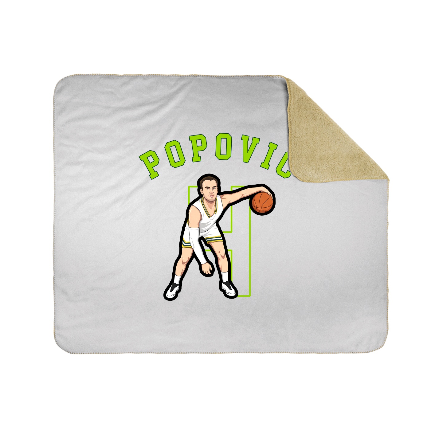 Throw Blanket — Shirsey Arch in White