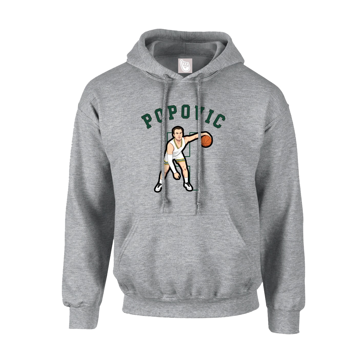 Youth Hoodie — Shirsey Arch in Grey