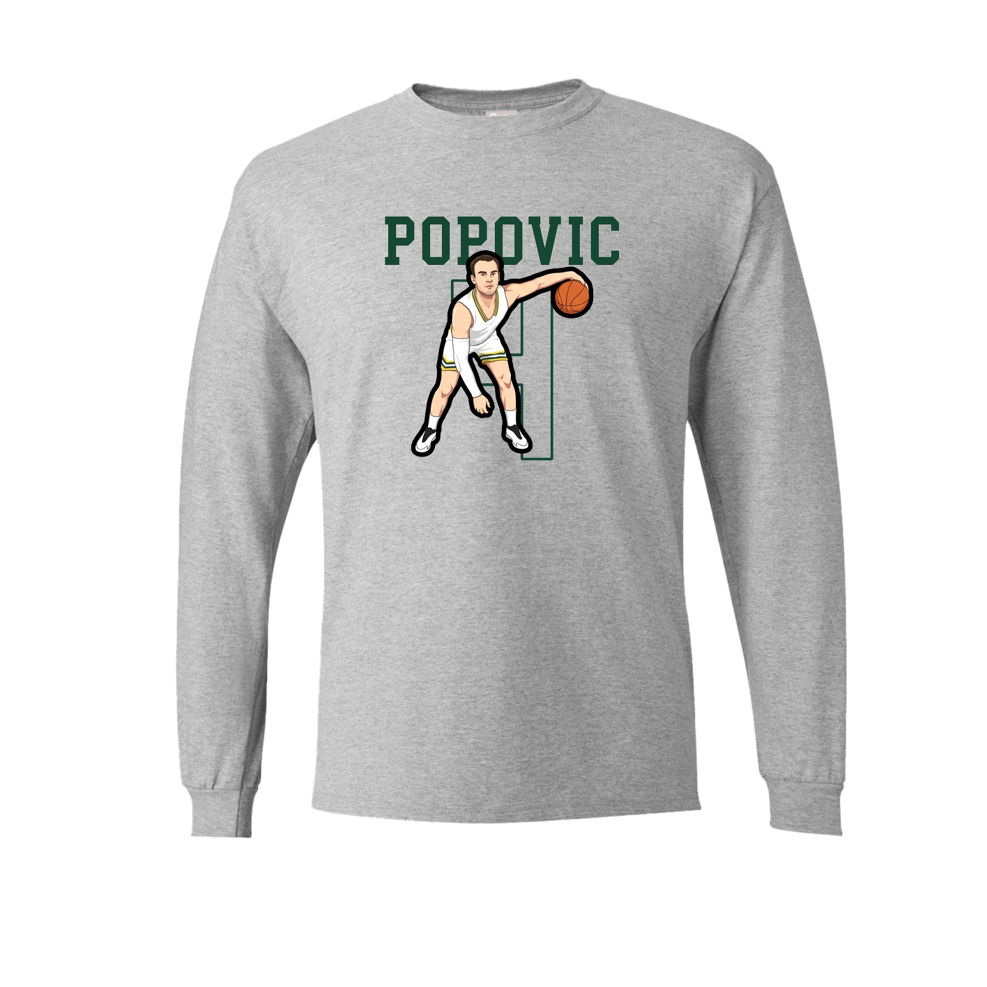 Long Sleeve Tee — Shirsey in Grey