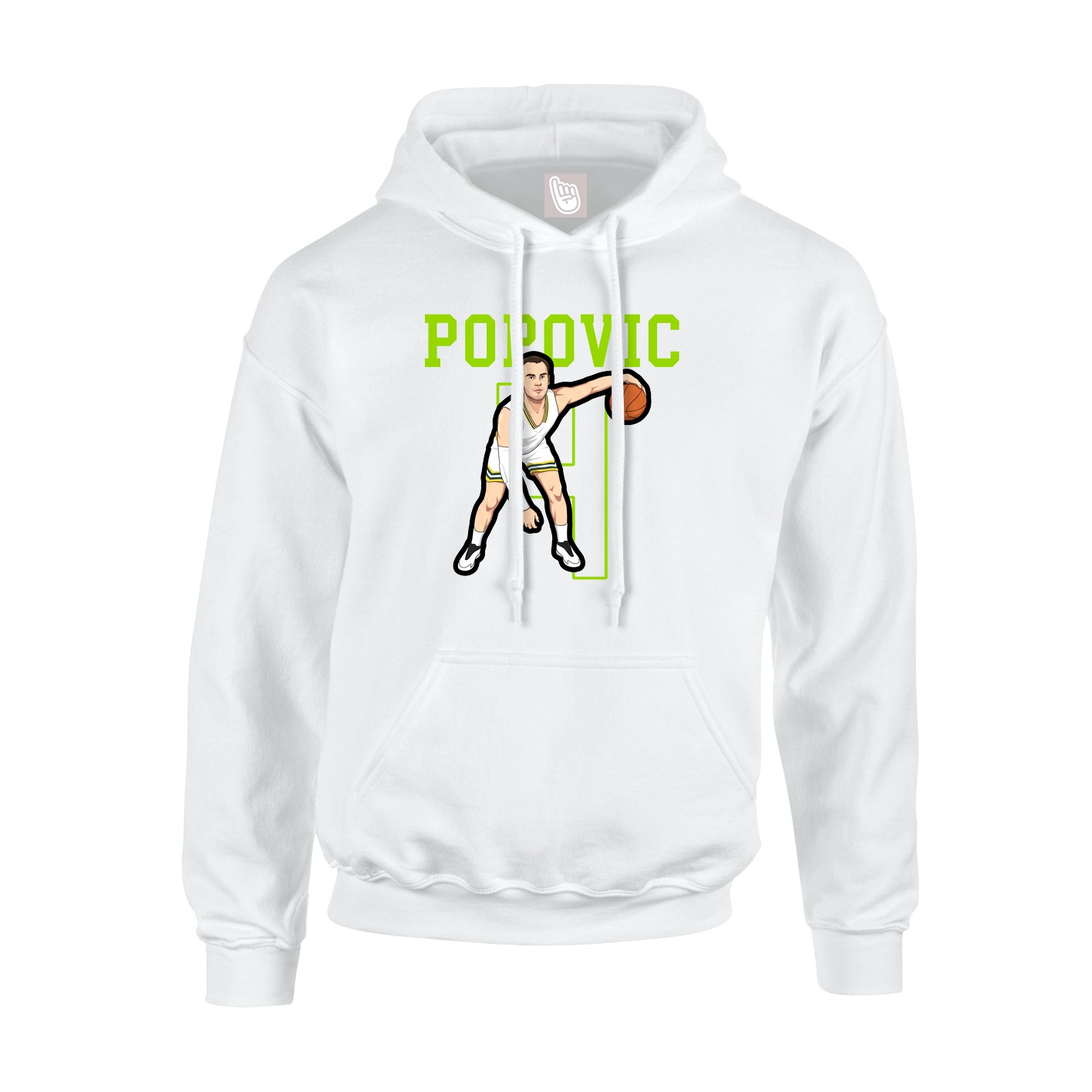 Youth Hoodie — Shirsey in White