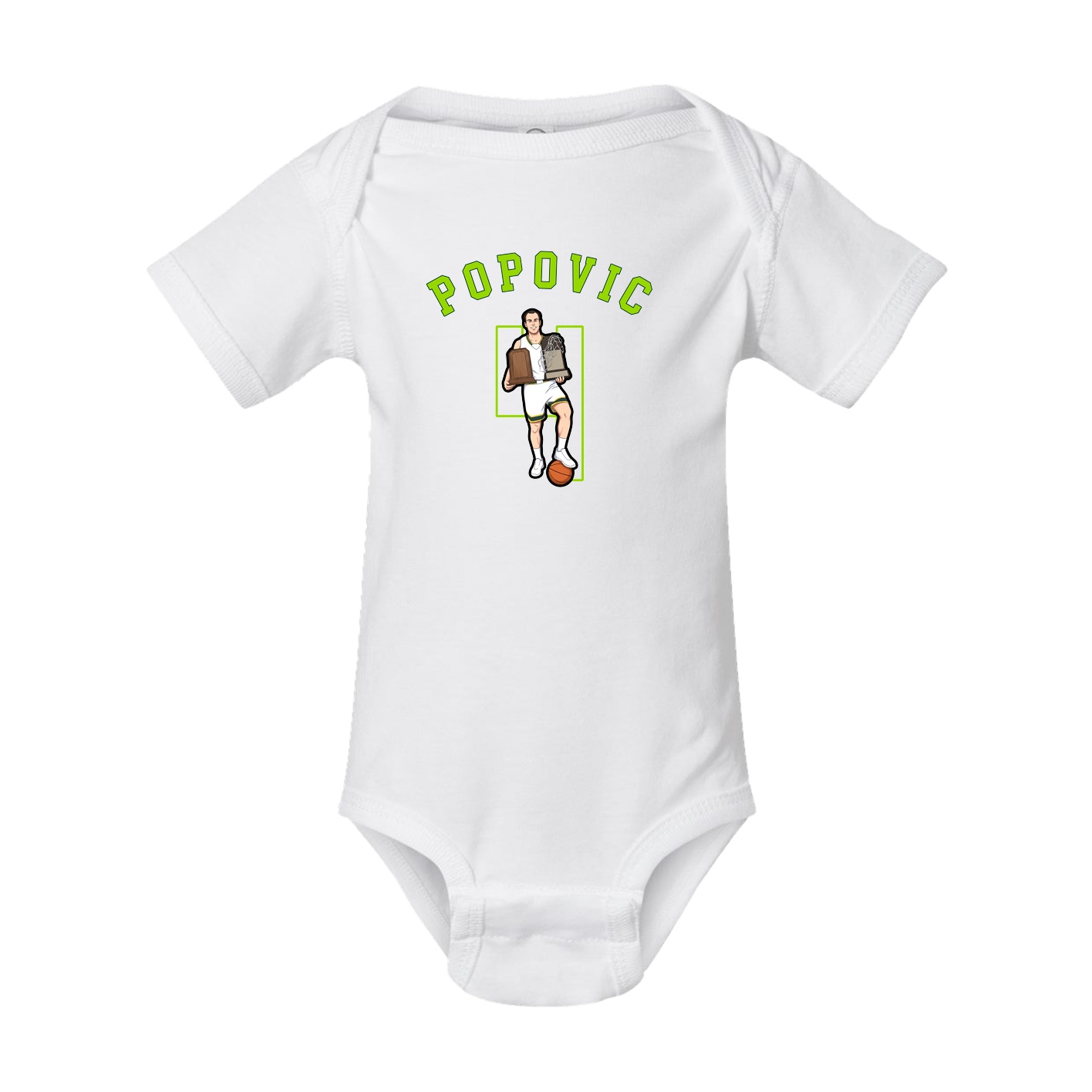 Baby Onesie — Shirsey Arch in White