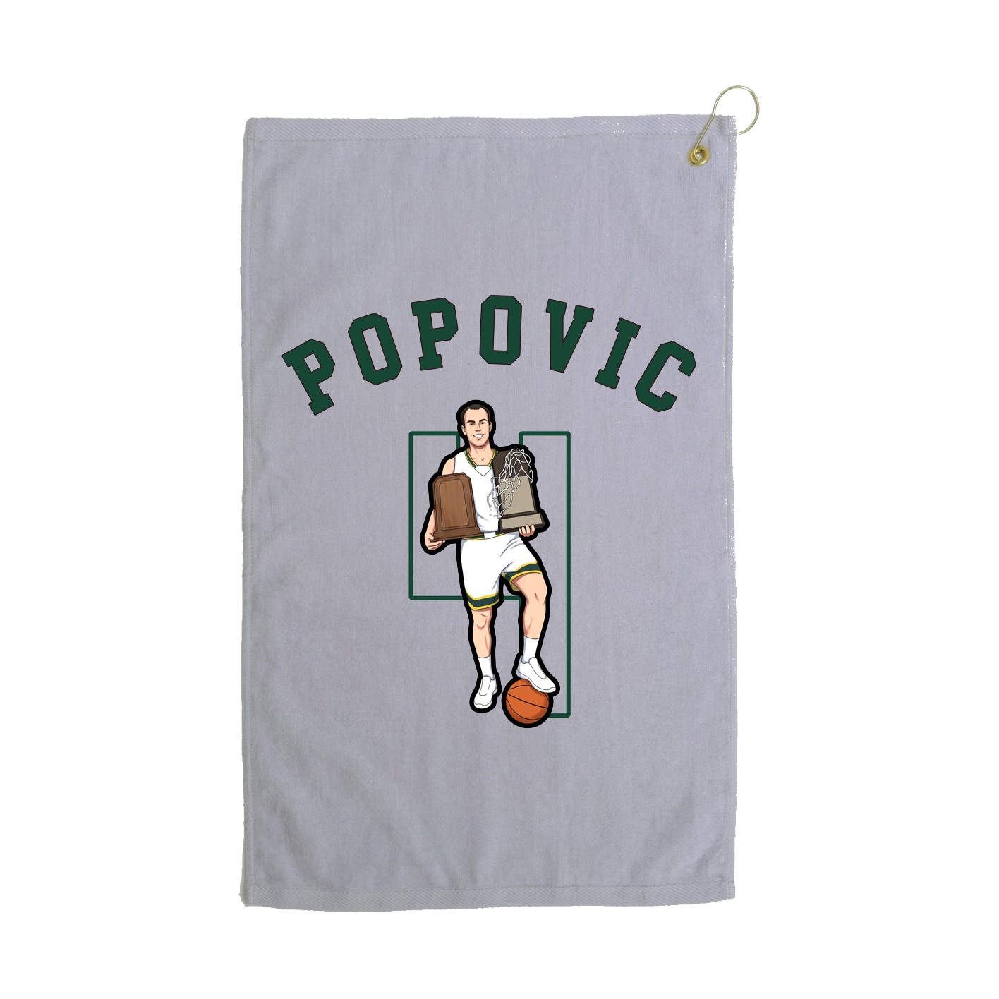 Golf Towel — Shirsey Arch in Grey