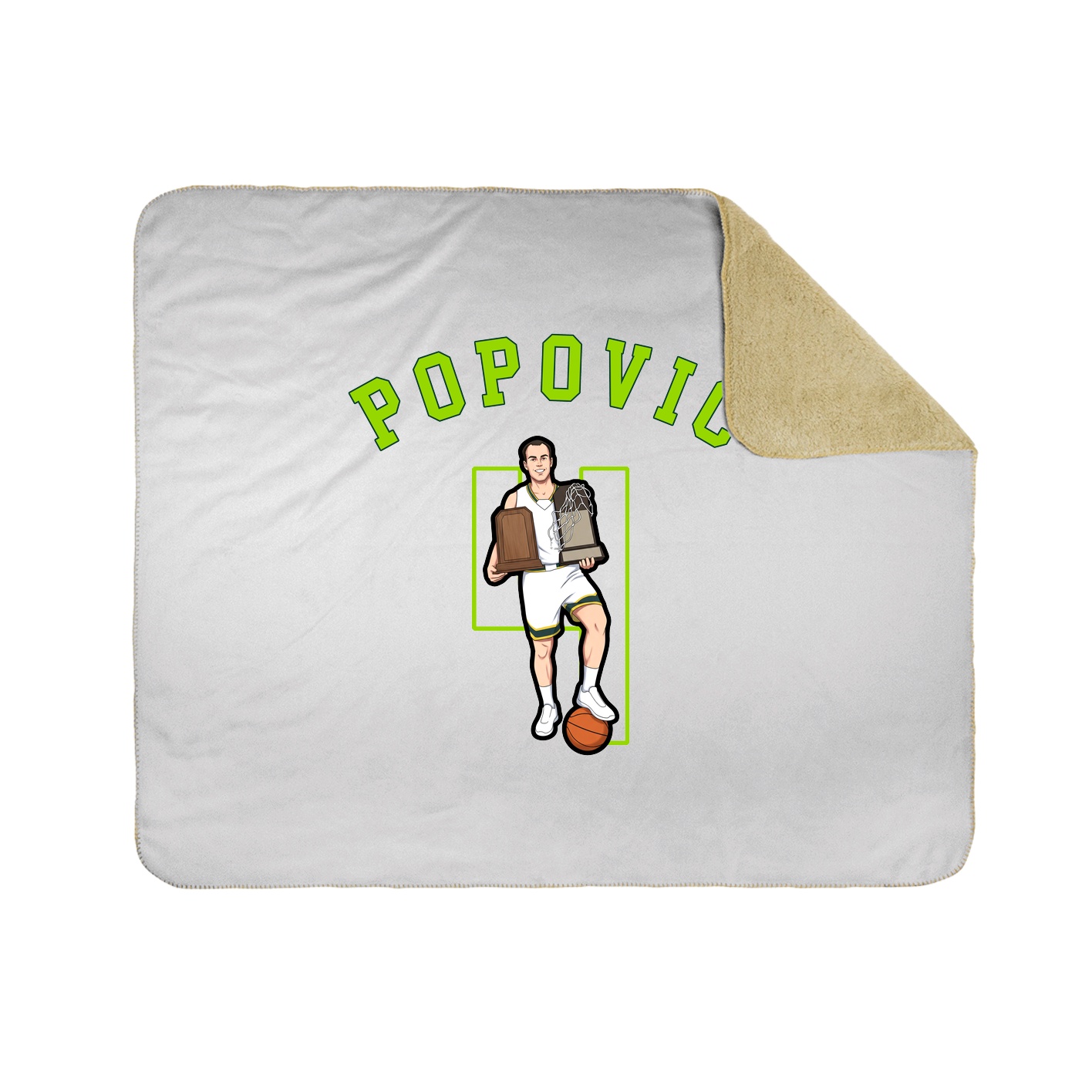 Throw Blanket — Shirsey Arch in White