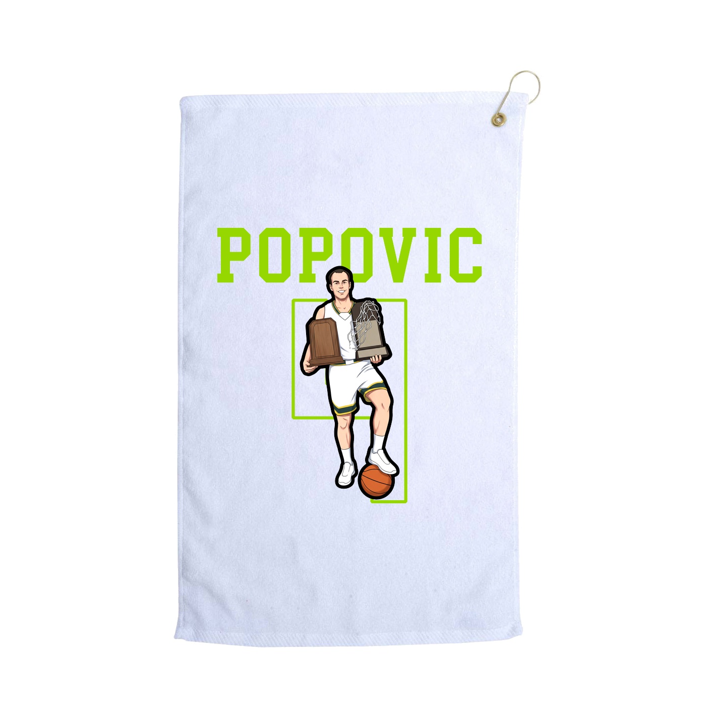 Golf Towel — Shirsey in White