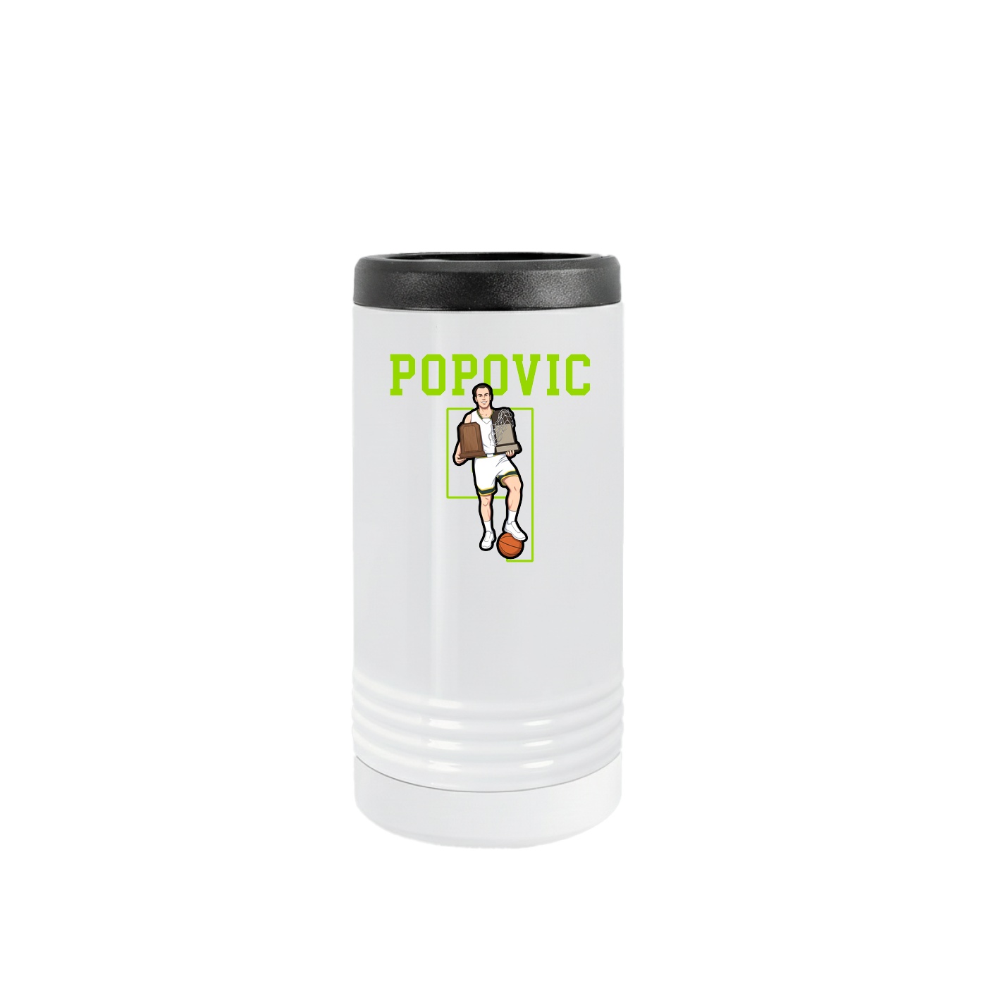 Slim Beverage Holder — Shirsey in White