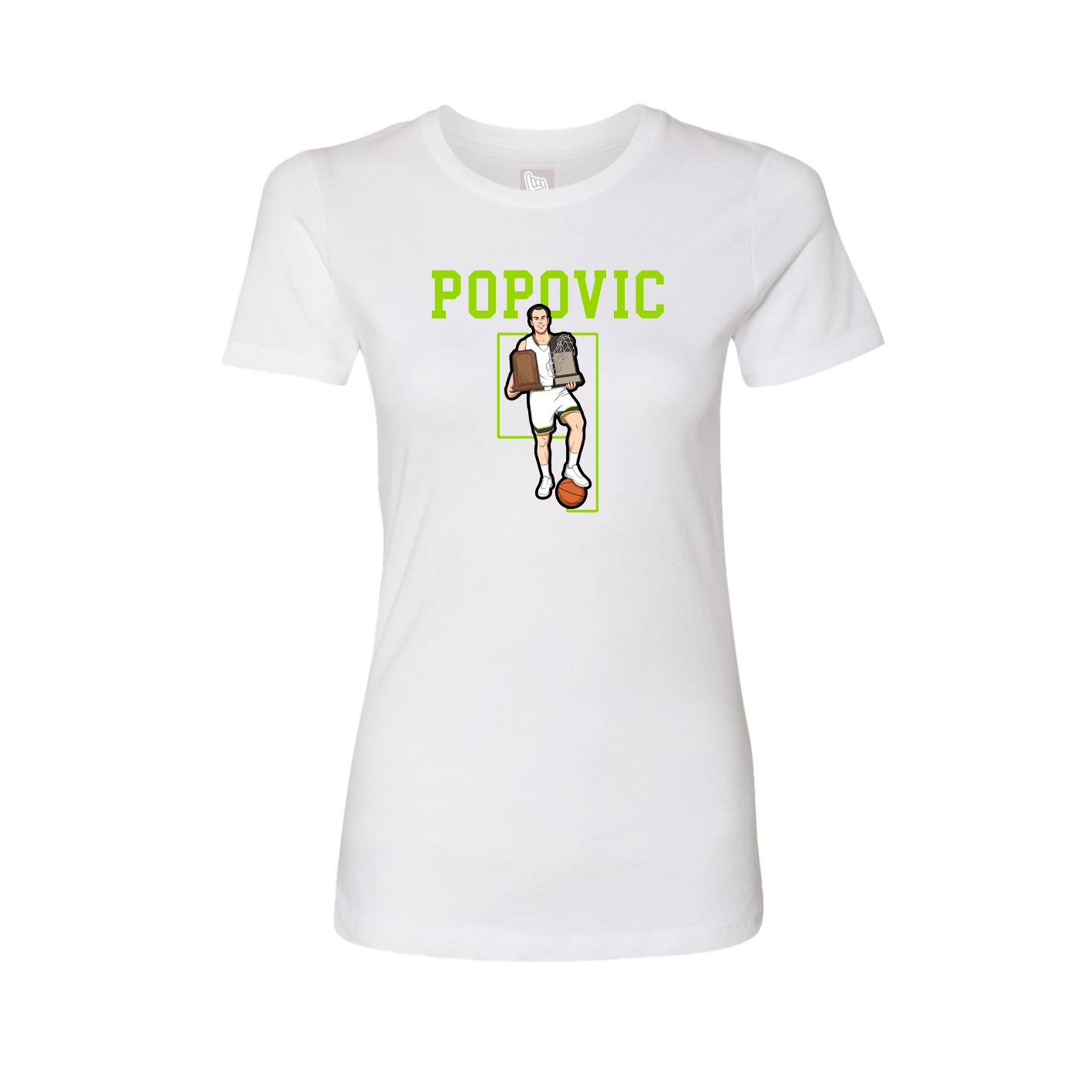 Fitted Women's Tee — Shirsey in White