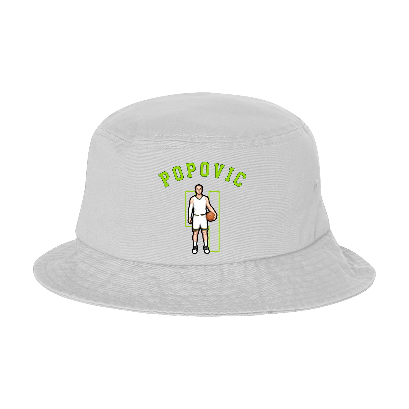 Bucket Cap — Shirsey Arch in White
