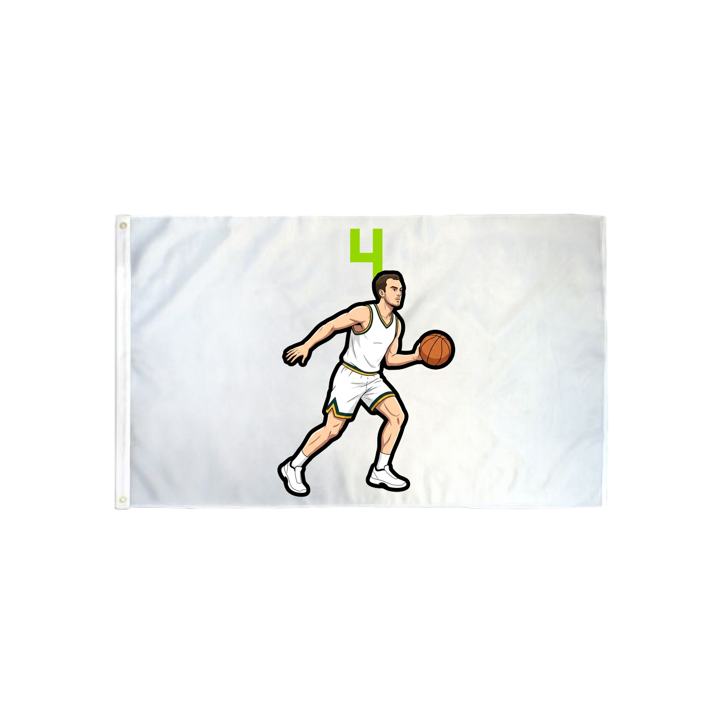 3x5 Flag — Number Top in Classic