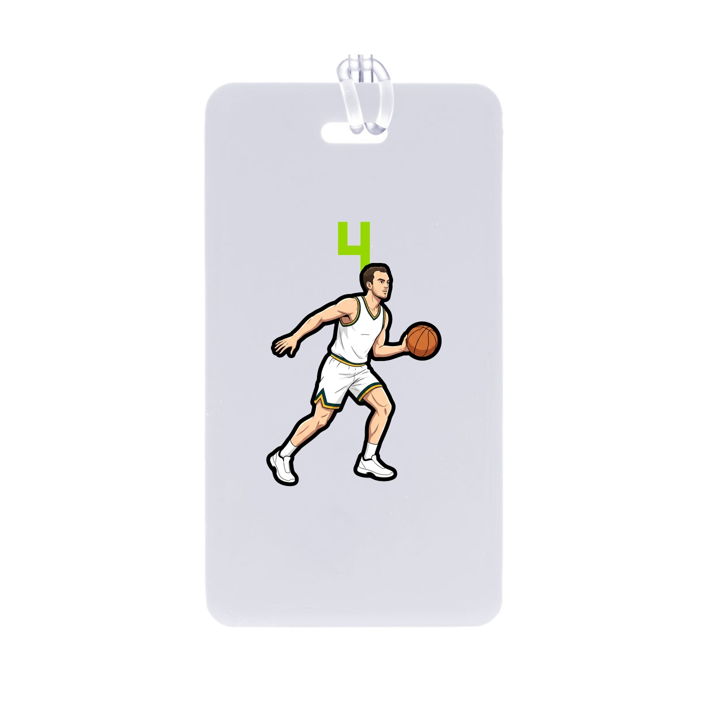 Bag Tag — Number Top in Classic