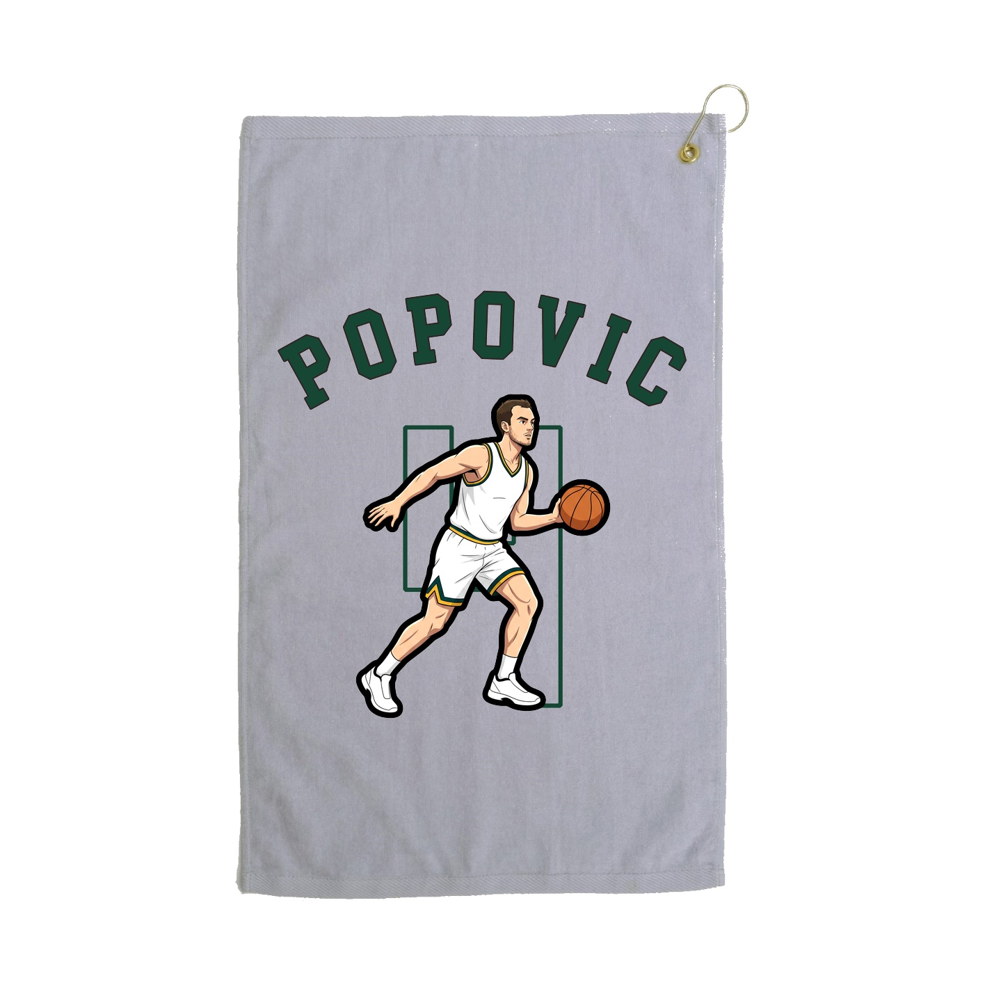 Golf Towel — Shirsey Arch in Grey
