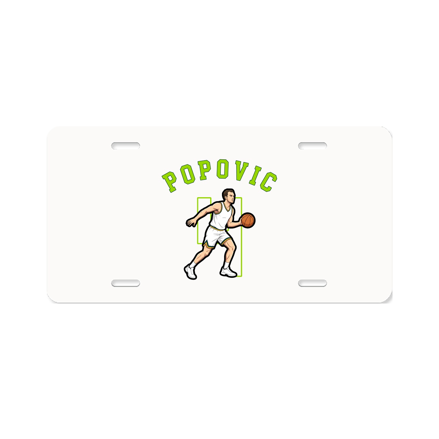 License Plate — Shirsey Arch in Classic
