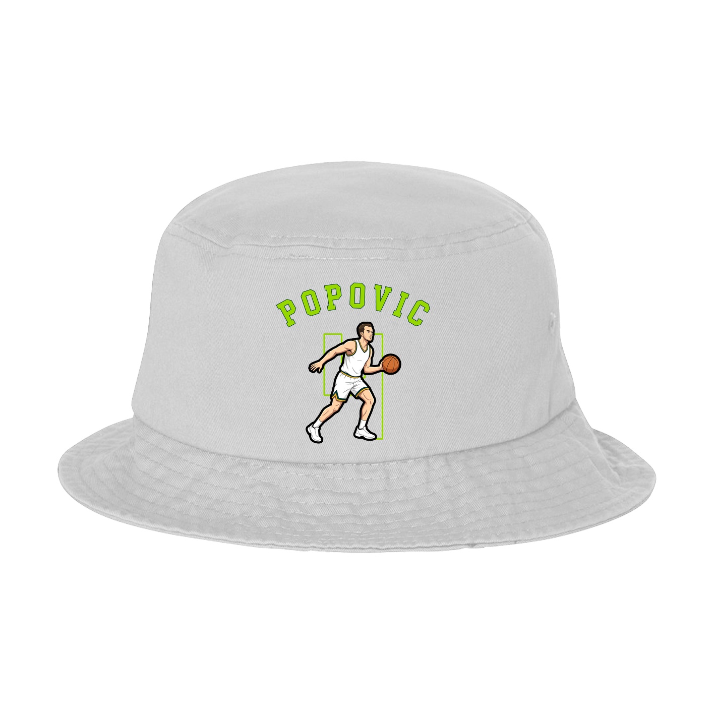 Bucket Cap — Shirsey Arch in White