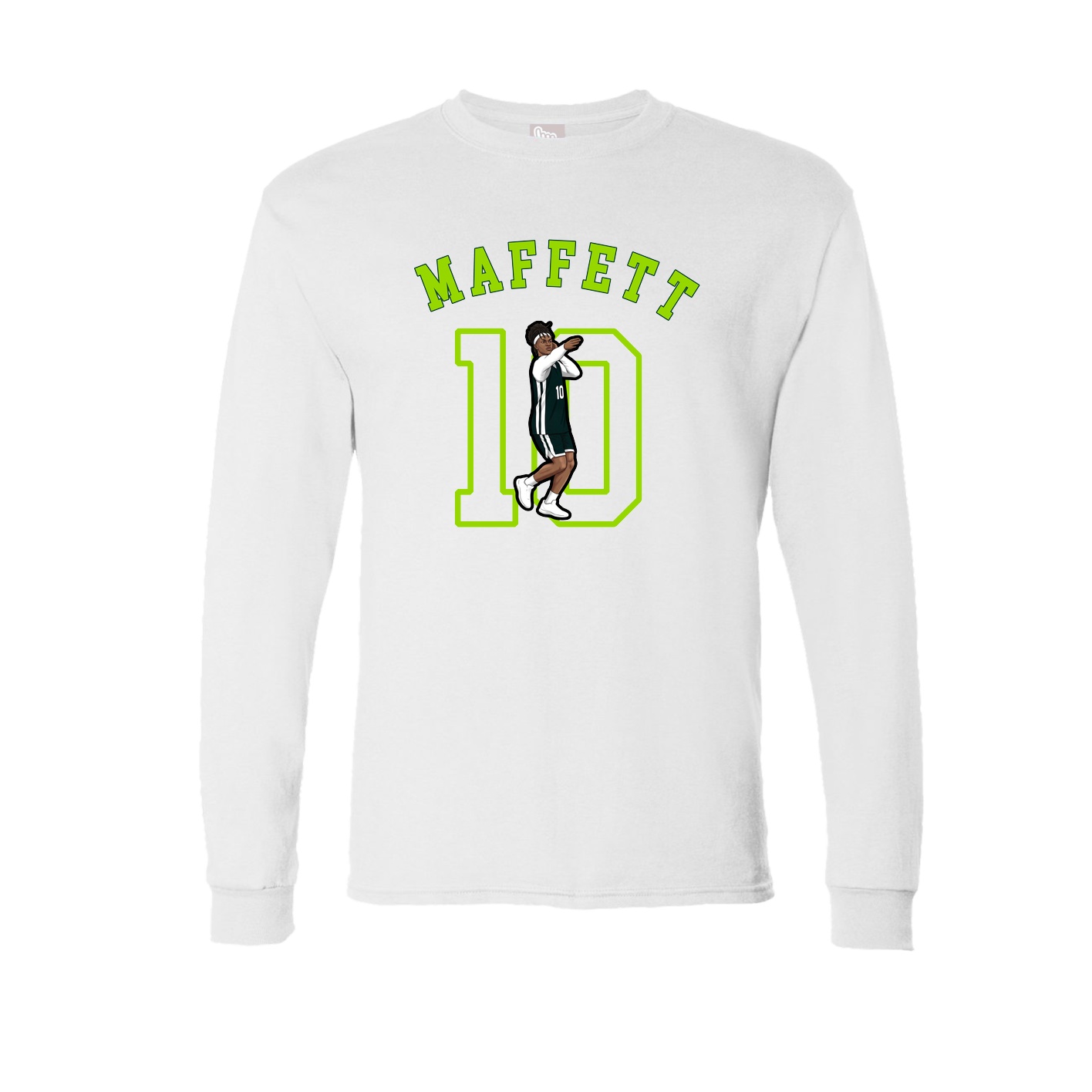 Long Sleeve Tee — Shirsey Arch in White