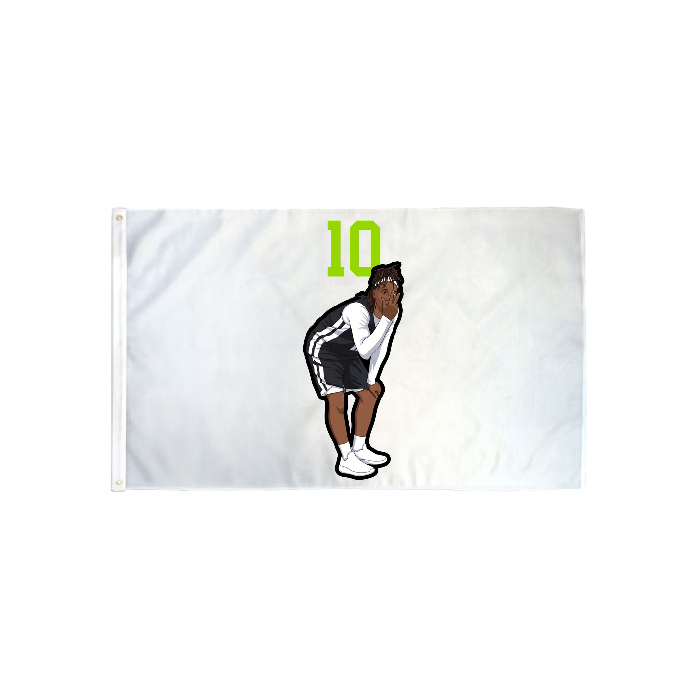 3x5 Flag — Number Top in Classic