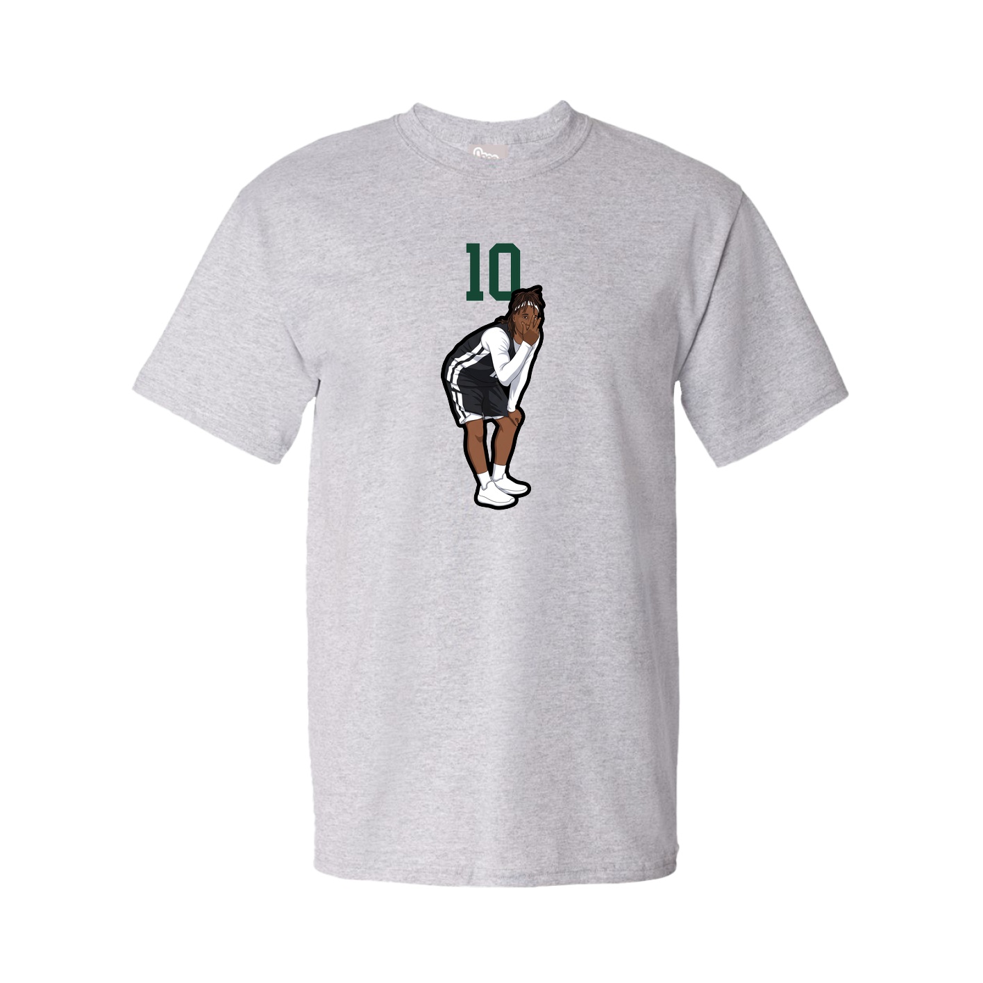Tee — Number Top in Grey