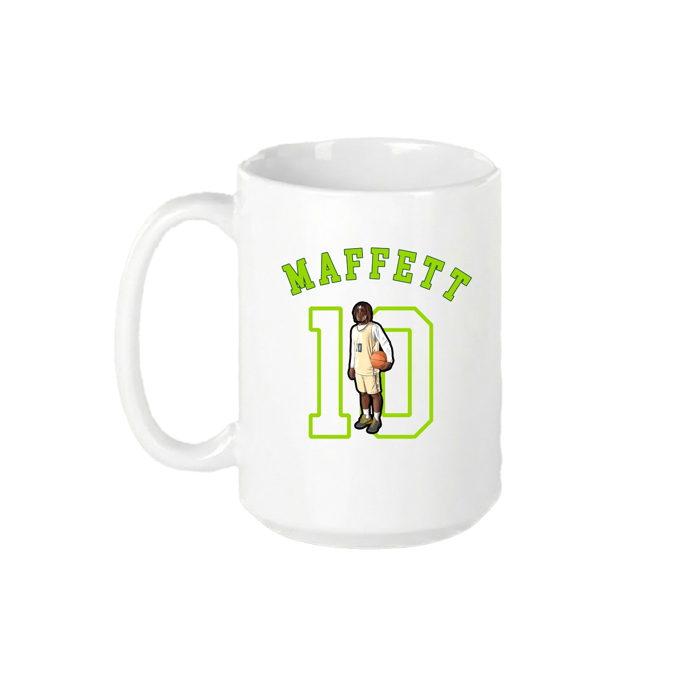 15oz Coffee Mug — Shirsey Arch in White