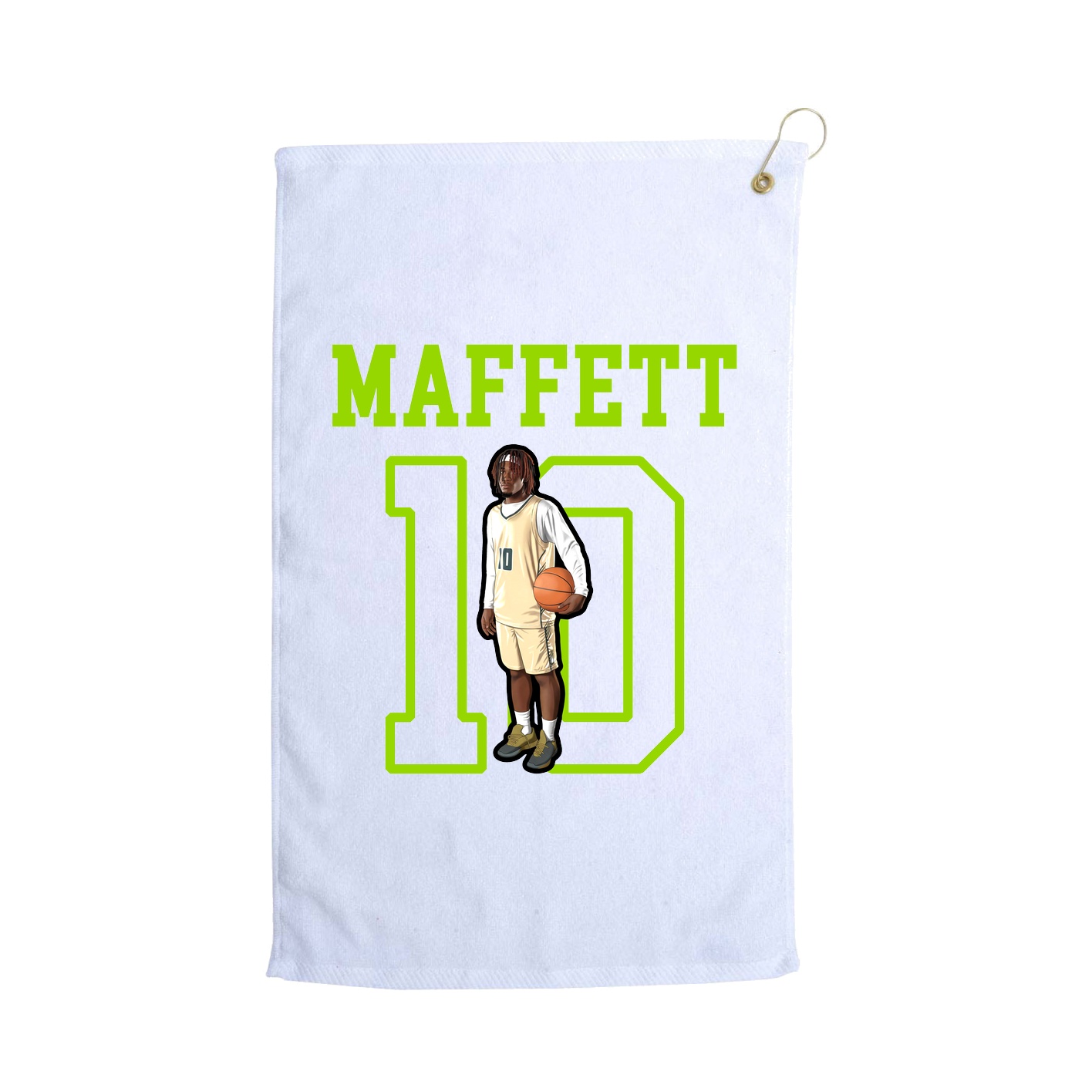 Golf Towel — Shirsey in White