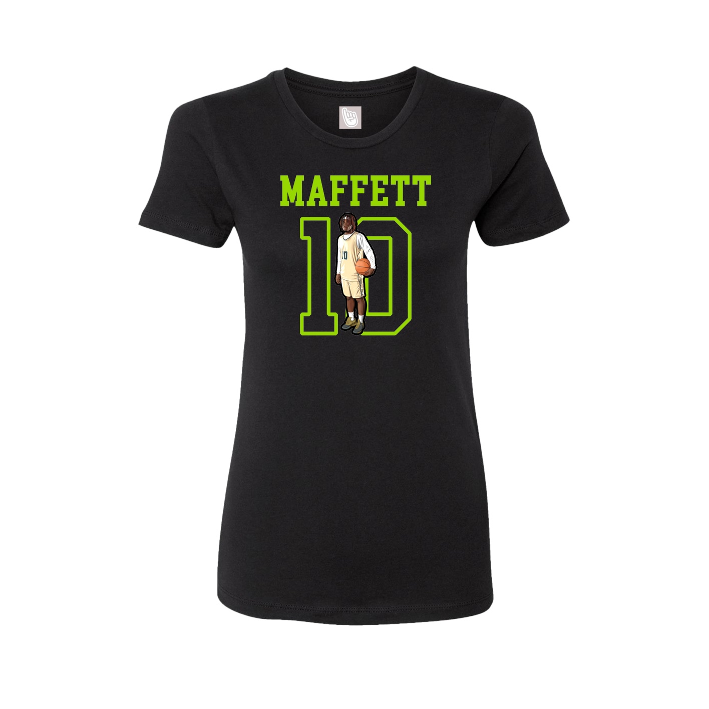 Fitted Women's Tee — Shirsey in Black