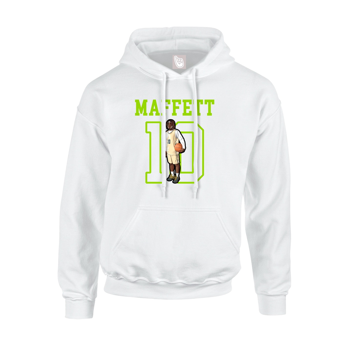 Hoodie — Shirsey in White