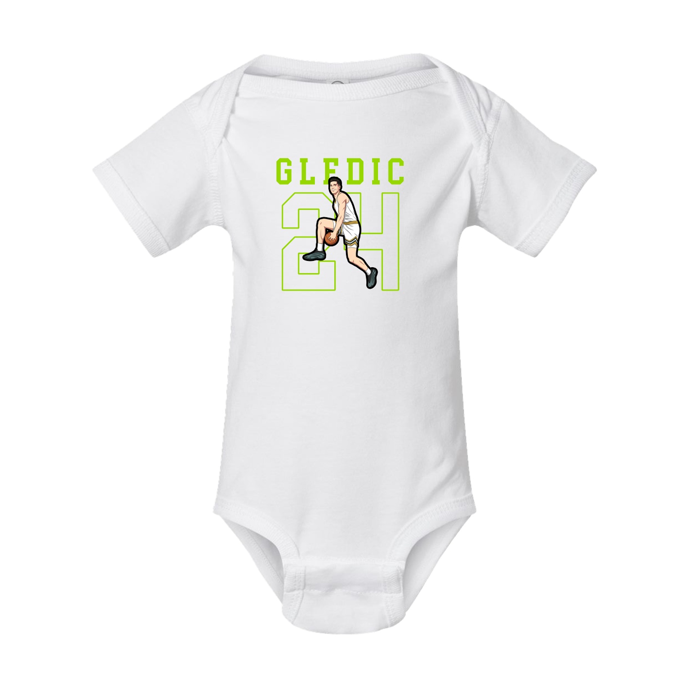Baby Onesie — Shirsey in White