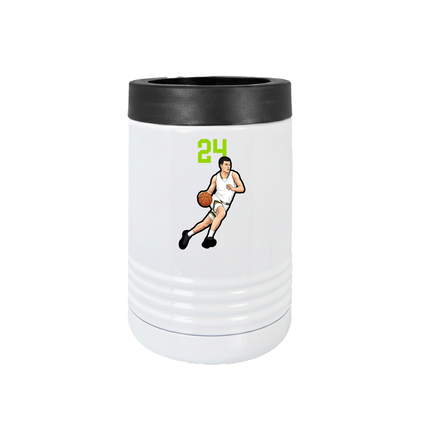 Beverage Holder — Number Top in White