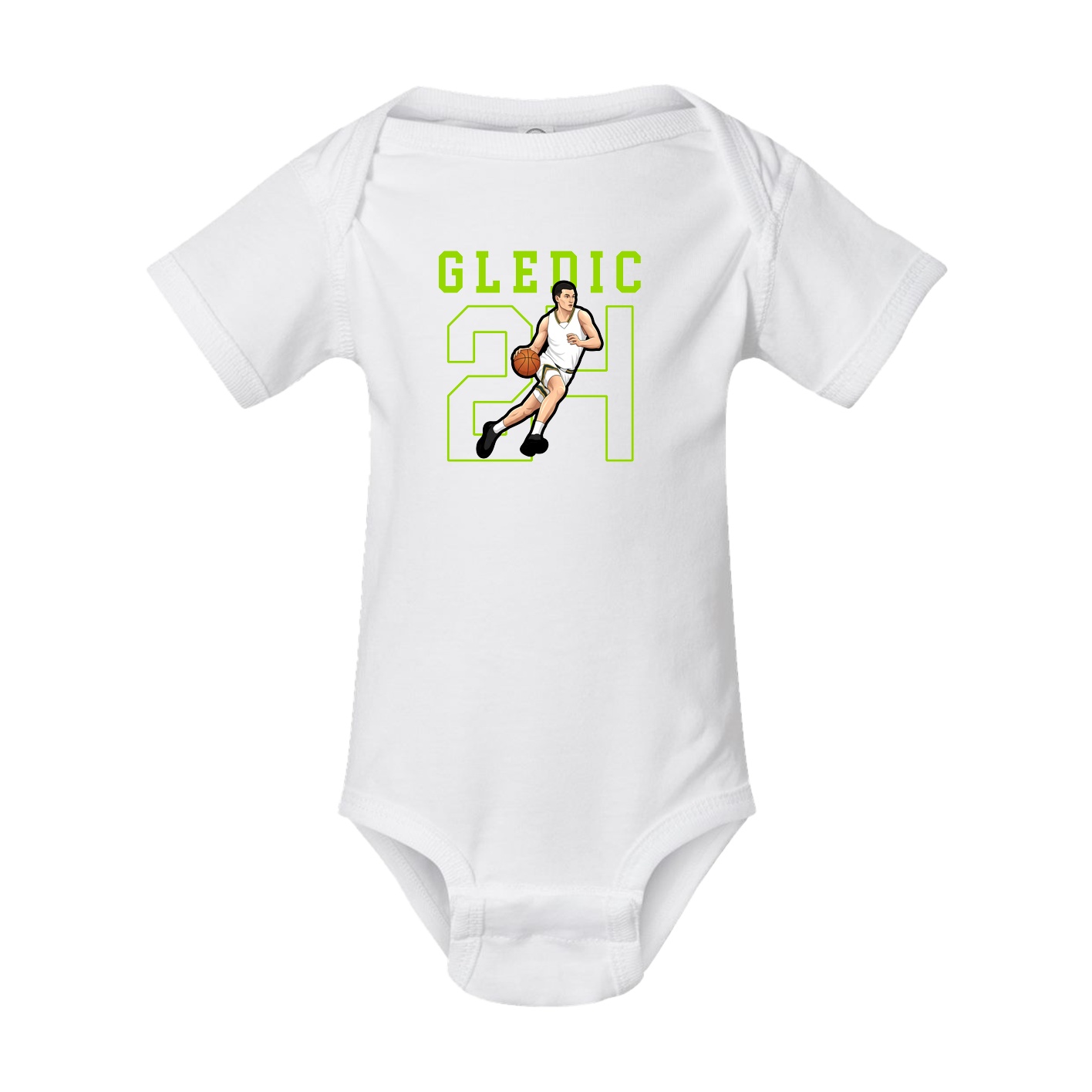 Baby Onesie — Shirsey in White