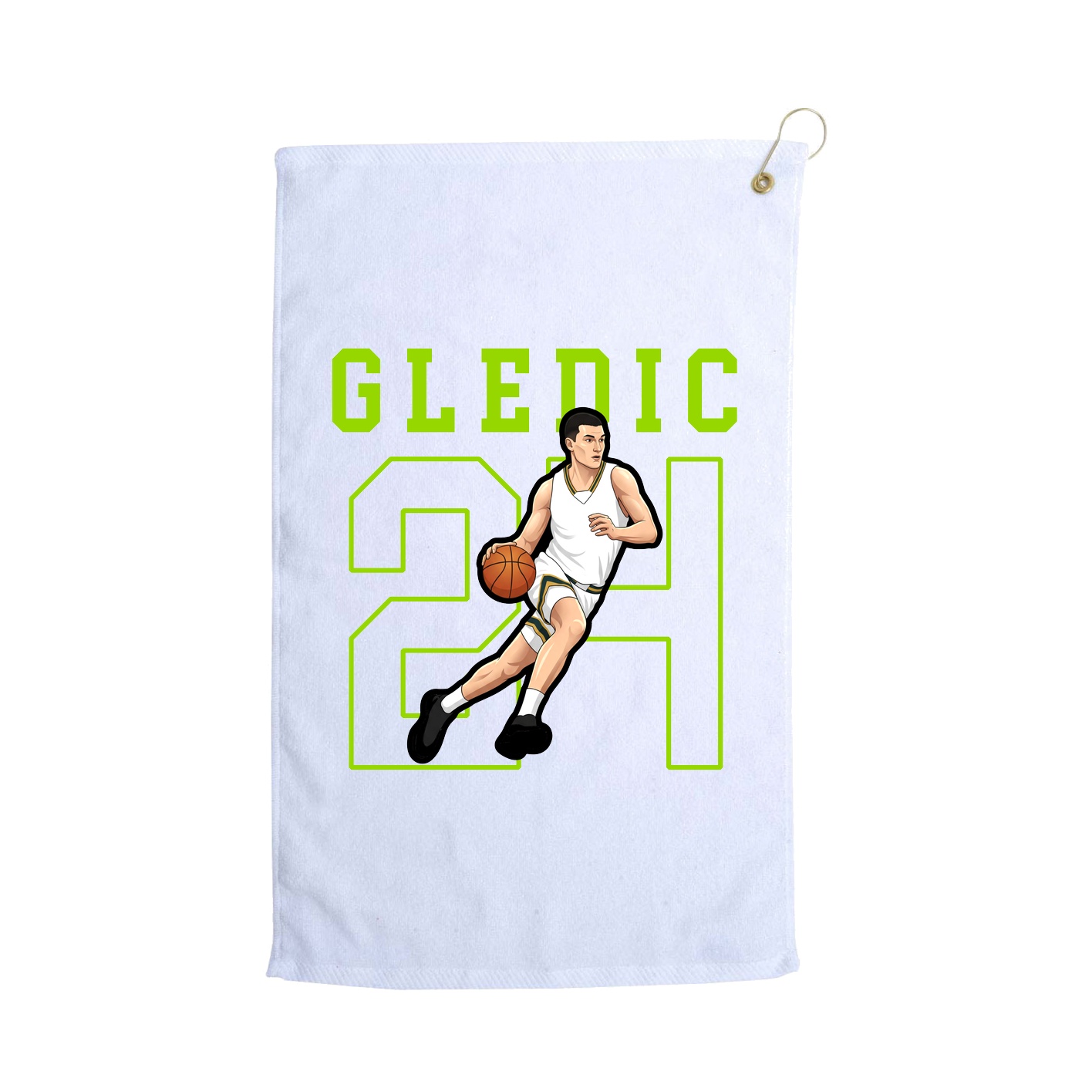 Golf Towel — Shirsey in White