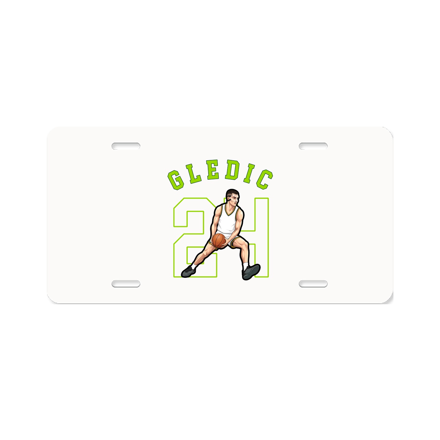 License Plate — Shirsey Arch in Classic