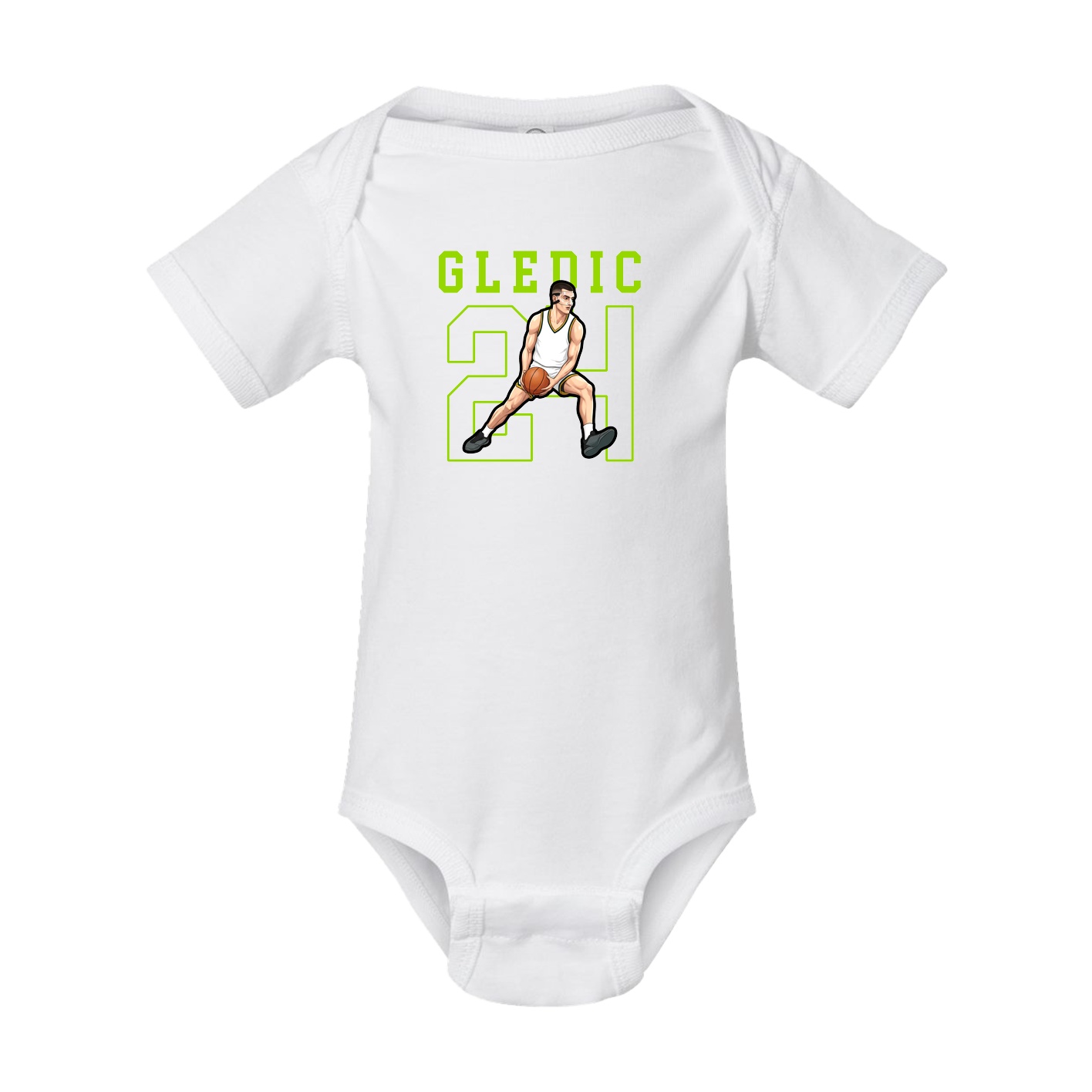 Baby Onesie — Shirsey in White