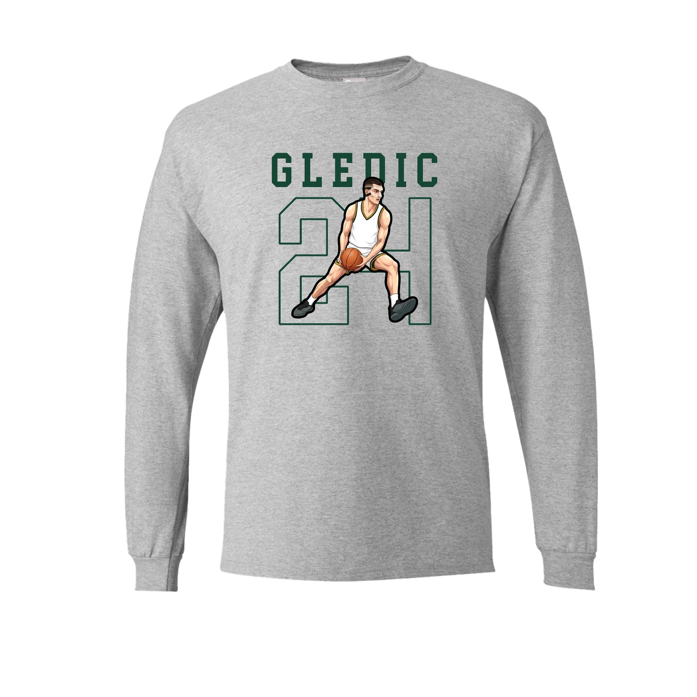 Long Sleeve Tee — Shirsey in Grey