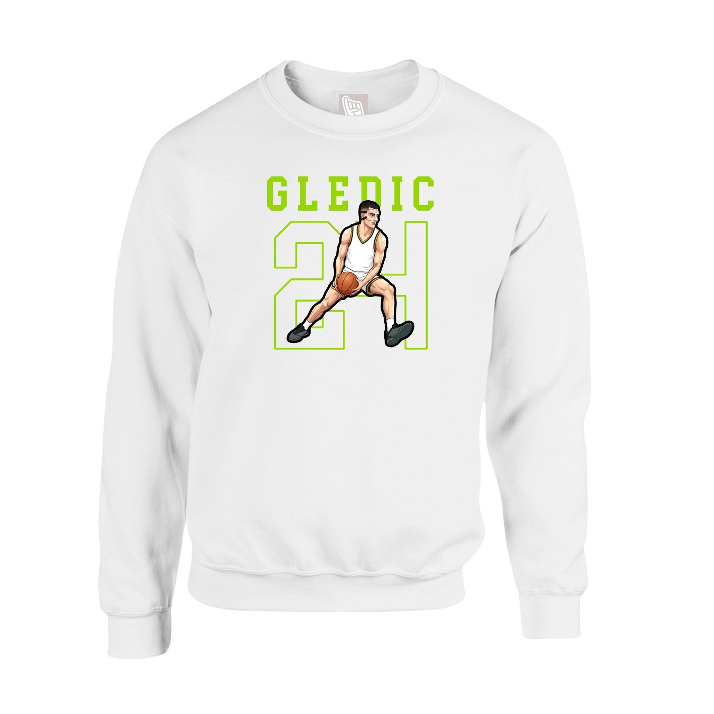 Fleece Crew — Shirsey in White