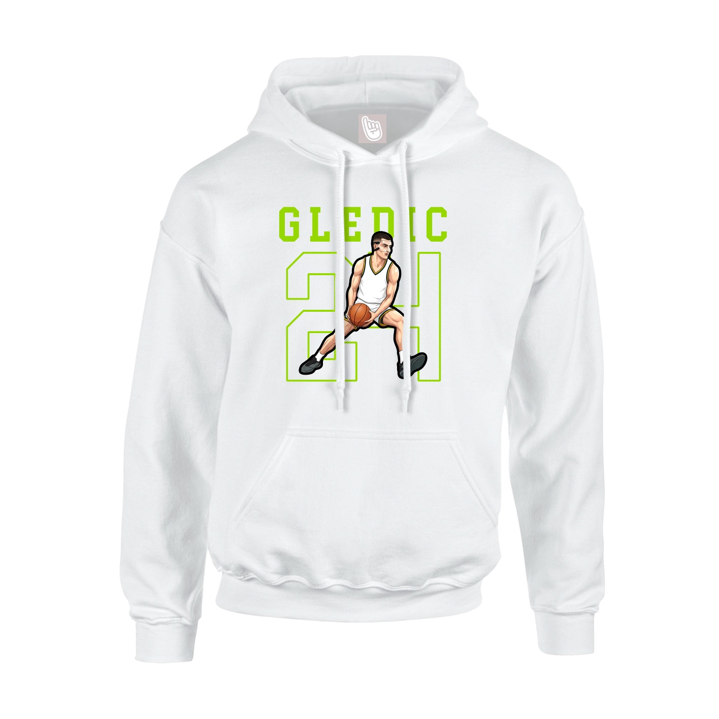 Youth Hoodie — Shirsey in White