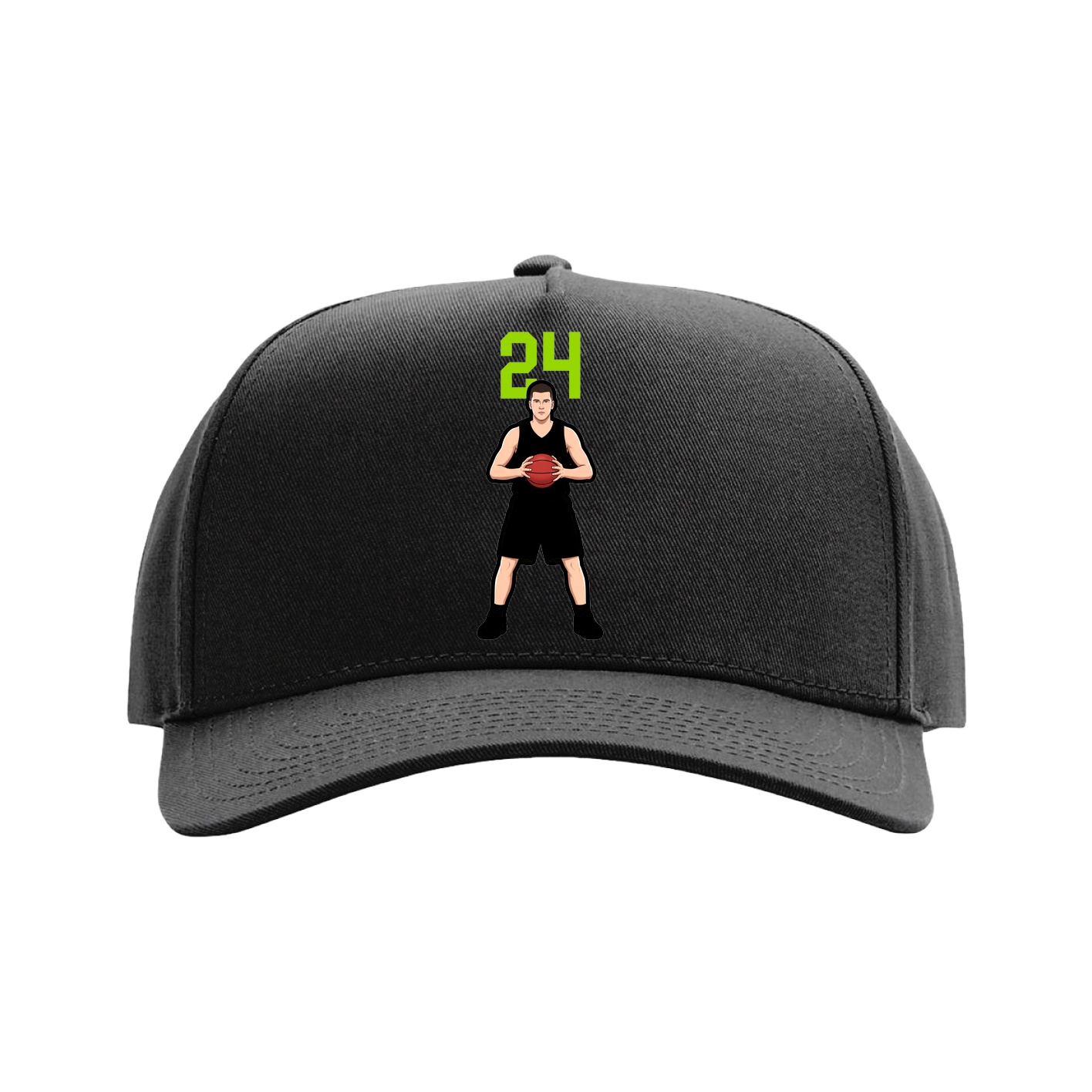 Full Fabric Five-Panel Champ Cap