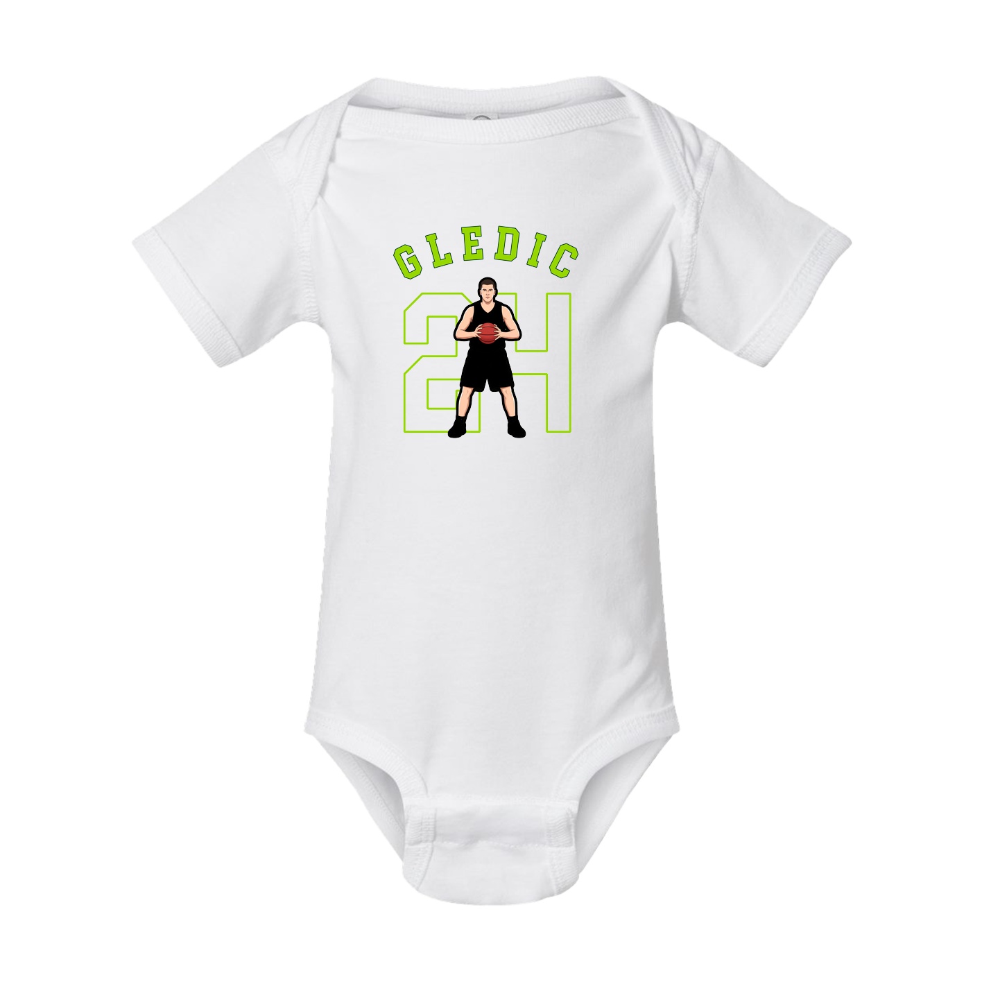 Baby Onesie — Shirsey Arch in White
