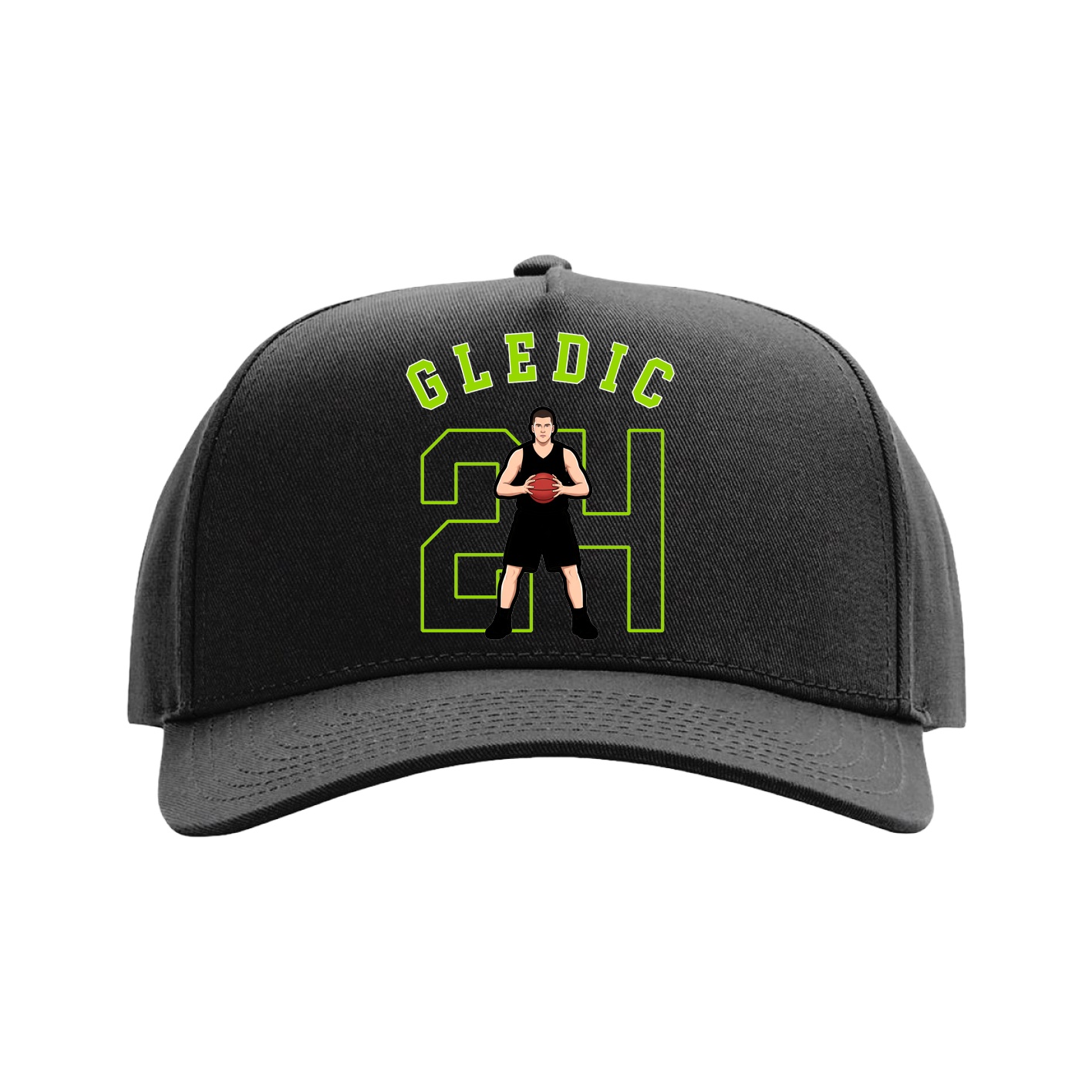Full Fabric Five-Panel Champ Cap