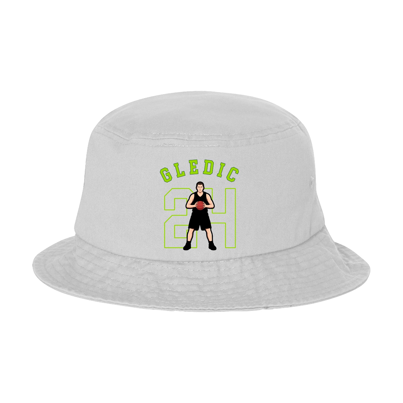 Bucket Cap — Shirsey Arch in White